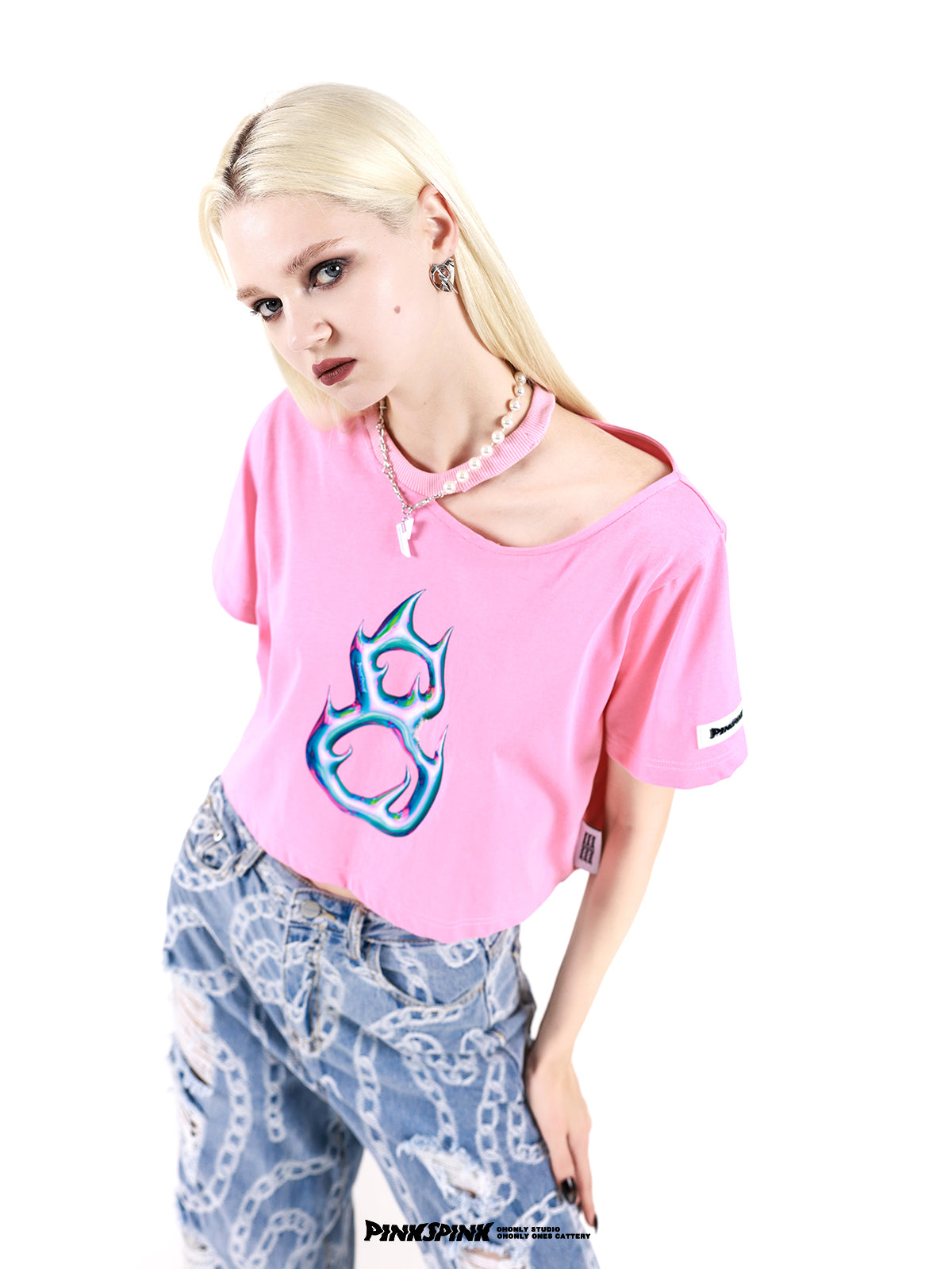 LOOSE CROPPED NICHI CUT T-SHIRT