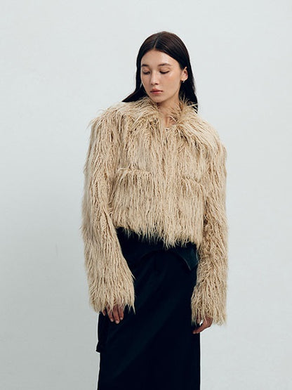 SHORT FUR COAT