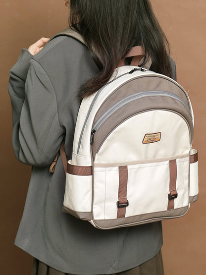 Contrast Color Backpack