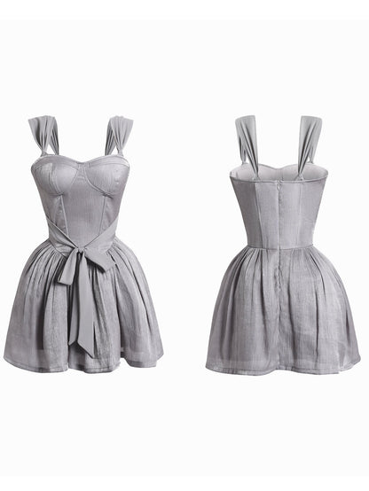 Ballet Style French Sleeve Tutu Dress