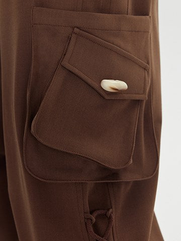 Ankle Slit Corduroy Trousers --Diddi Moda – ARCANA ARCHIVE
