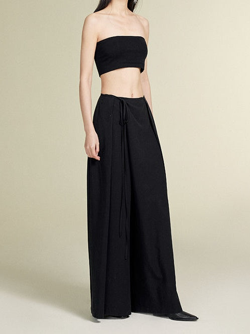 Loose Casual Wide-leg Pants