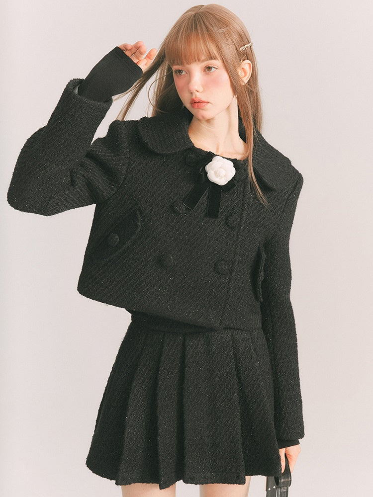 Wool Jacket &amp; Half Skirt