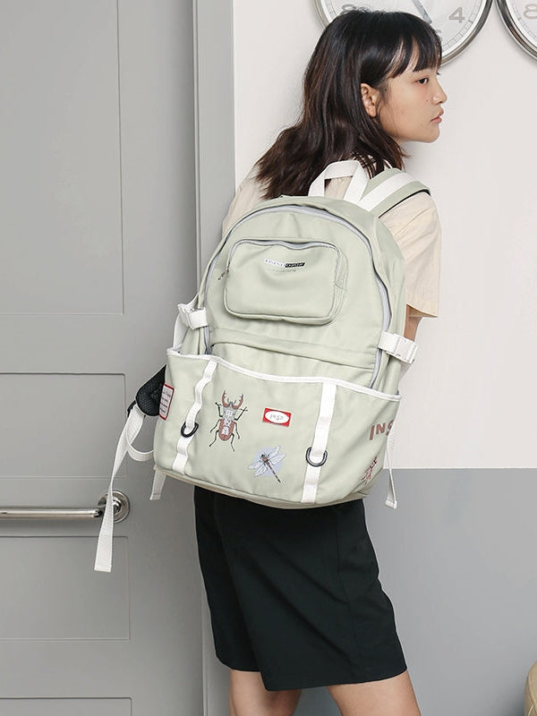 Insect Pattern Campus Backpack - INSO – ARCANA ARCHIVE