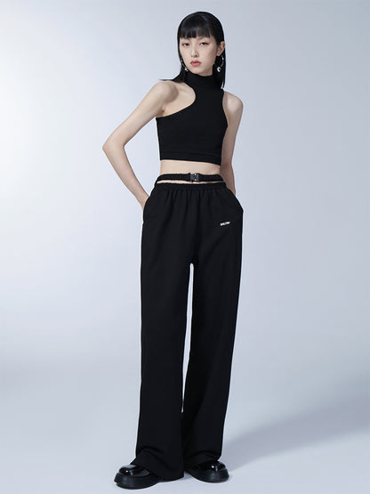 Casual Loose Simple Plain Pants