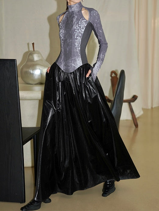 Leather 2025 ball gown