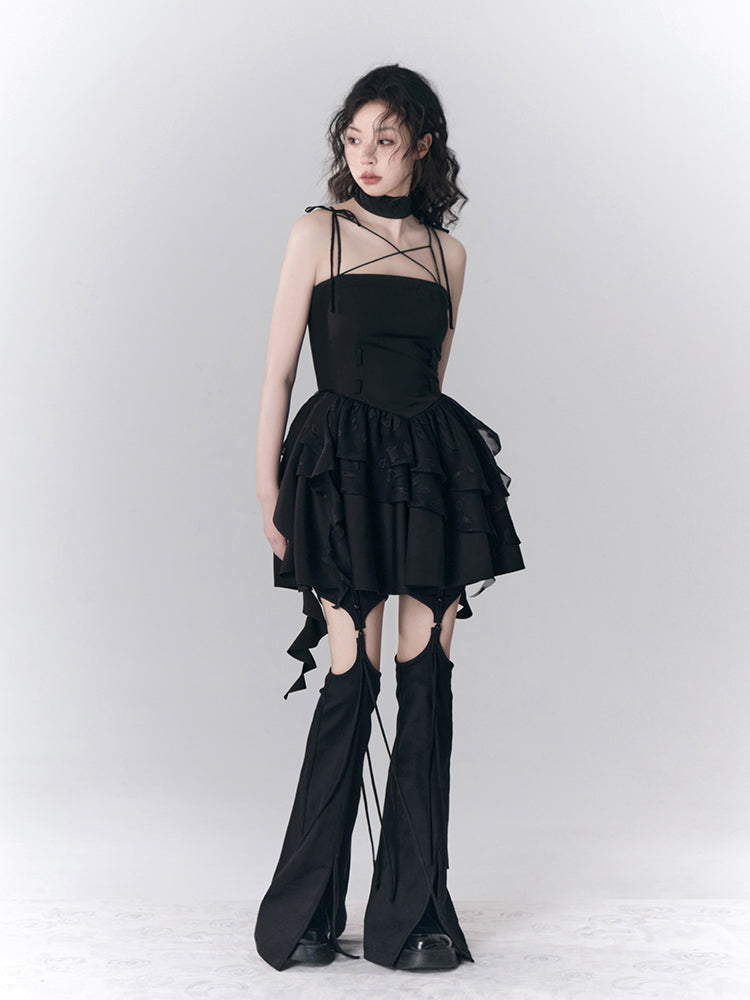 Strap Cake Dress