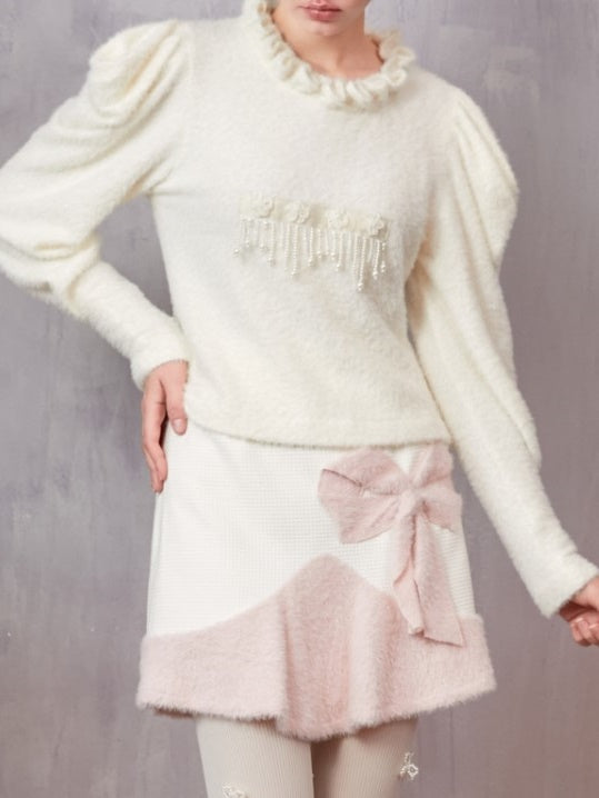 Bow Short Skirt