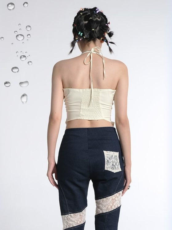 Halter Neck Printed Sling
