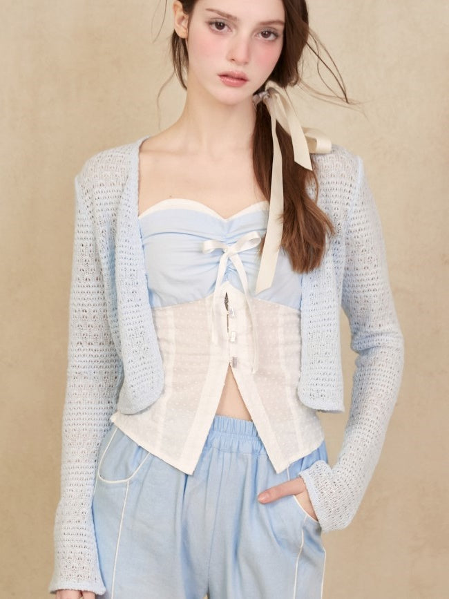 Crochet Short Cardigan