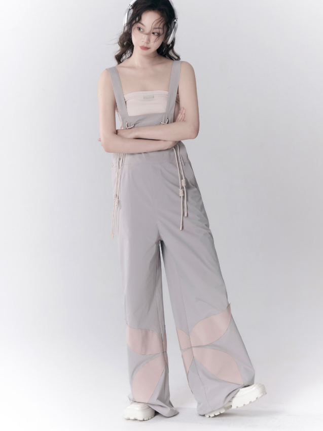 Cross Tie Butterfly Overalls