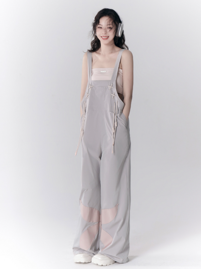 Cross Tie Butterfly Overalls