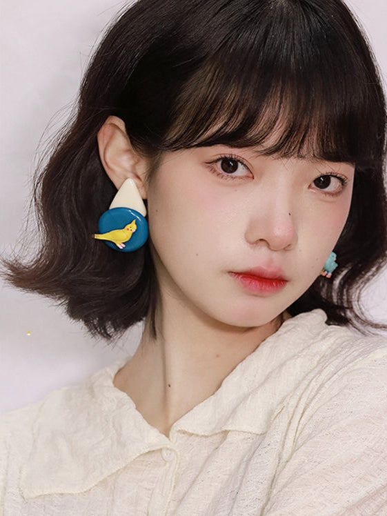 Parrot Earrings