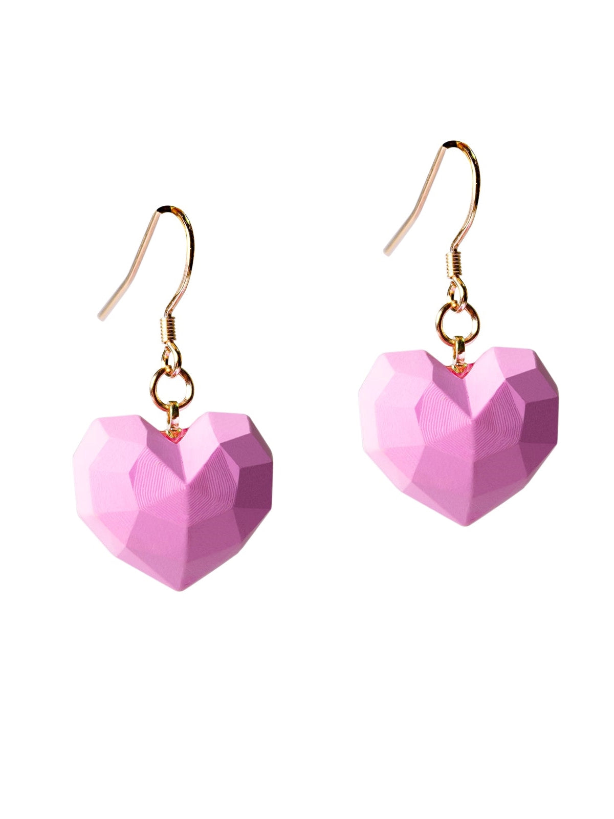 Candy Color Heart Earlings