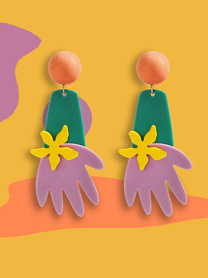 Flower WORLD EARRINGS