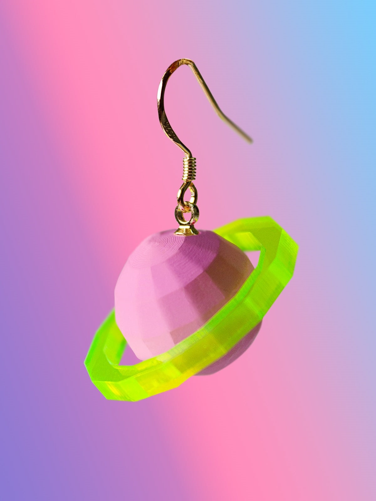 Candy Color Planet Earlings