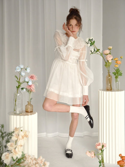 Organza Fairy Spitzenkleid