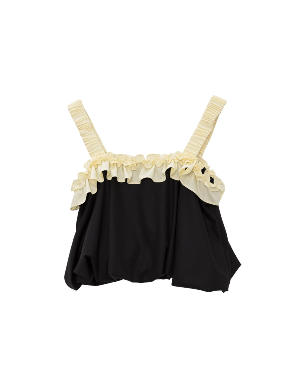 Suspender Top &amp; Bow Elastic Shorts