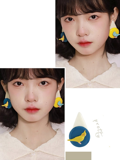 Parrot Earrings