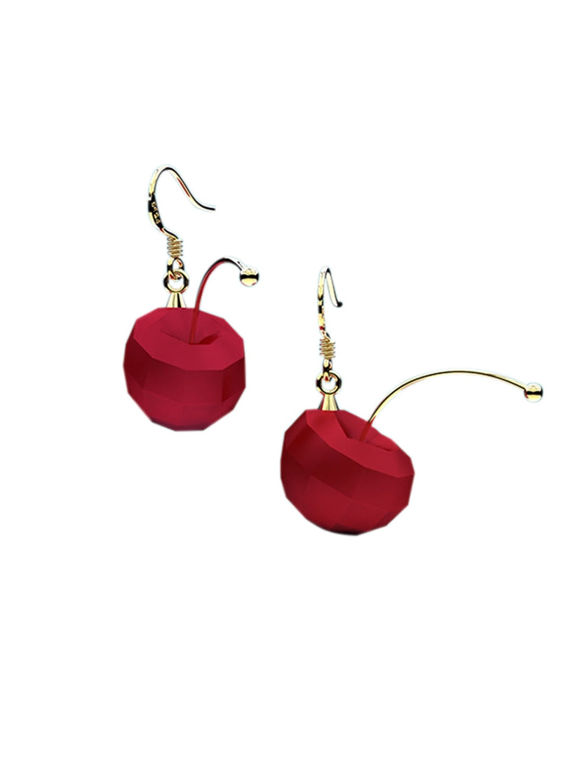 Red Cherry Earrings