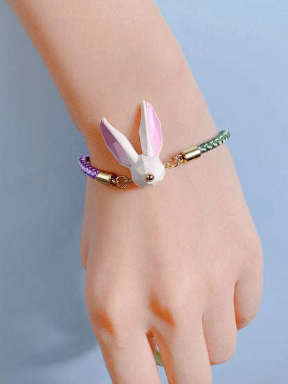 Three-dimensional Rabbit Bracelet